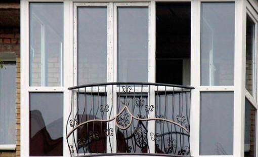 Установка французского балкона